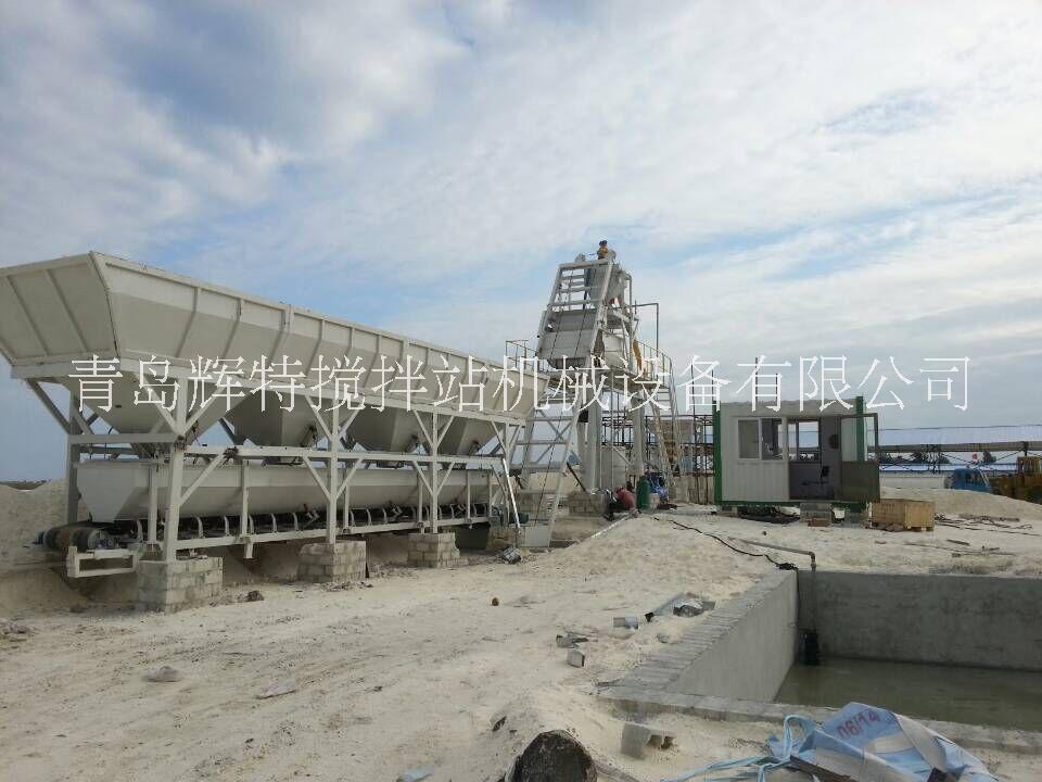 HZS75混凝土攪拌站圖片