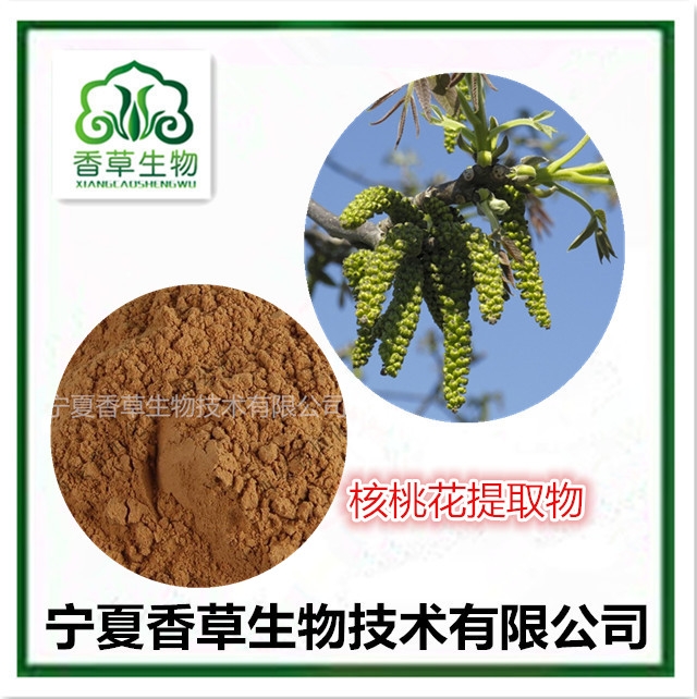 核桃花粉供应厂家/核桃花提取物 浸膏 核桃花茶浓缩粉图片