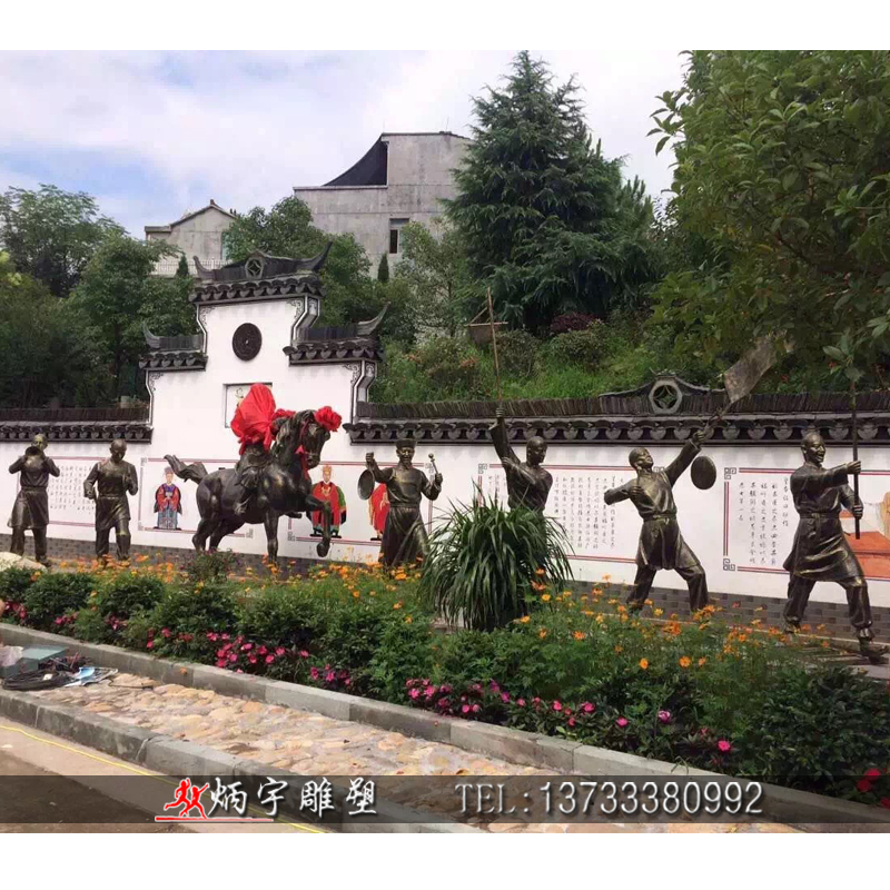 曲陽縣炳宇雕塑 迎親隊伍雕塑圖片/曲陽縣炳宇雕塑 迎親隊伍雕塑樣板圖 (1)