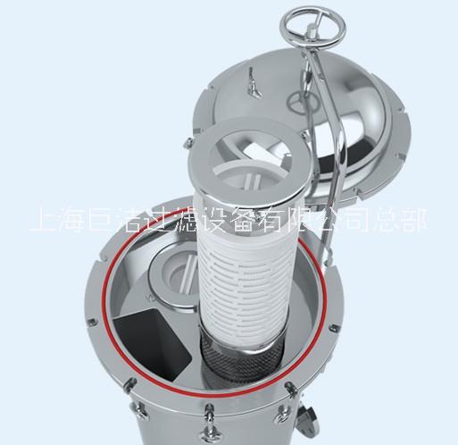 厂家直销 大流量保安过滤器 不锈钢过滤器 滤芯式过滤器 大流量过滤器图片