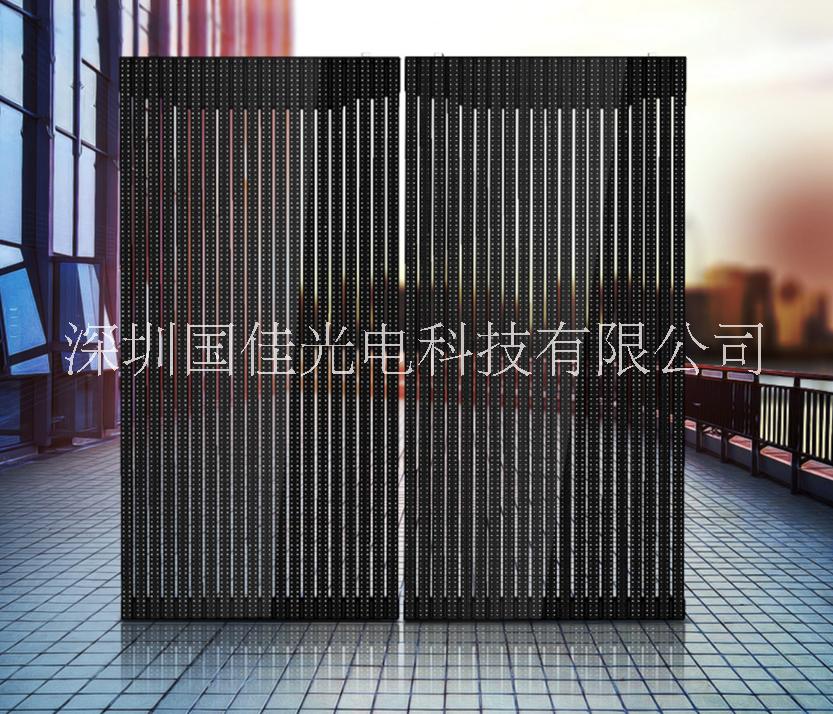 LED格栅屏 LED格栅屏透明显示屏厂家直销图片