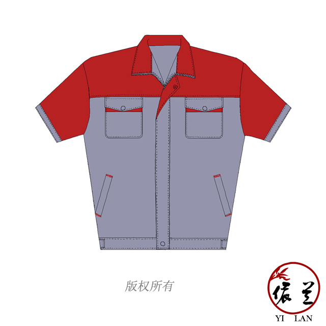 北京冬季安装蓝色工服定做图片