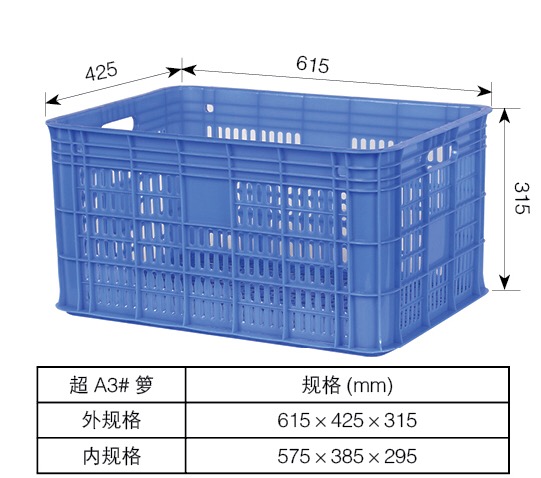 塑胶周转箩图片