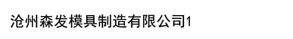 沧州森发模具制造有限公司1