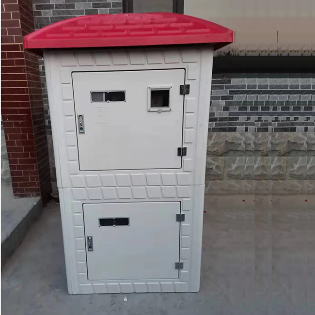 農(nóng)田智能卡玻璃鋼井房,均勻灌溉圖片