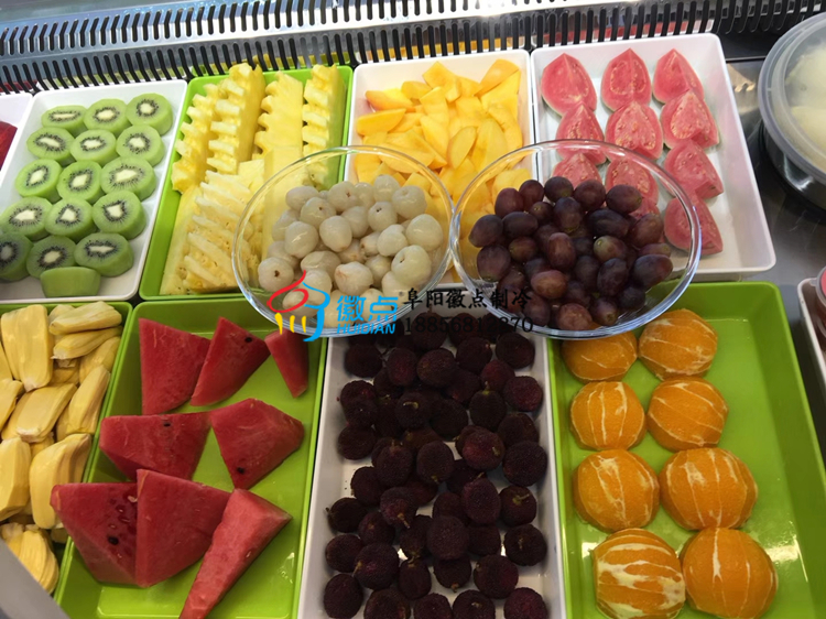 太和熟食柜鹵肉店保鮮柜圖片