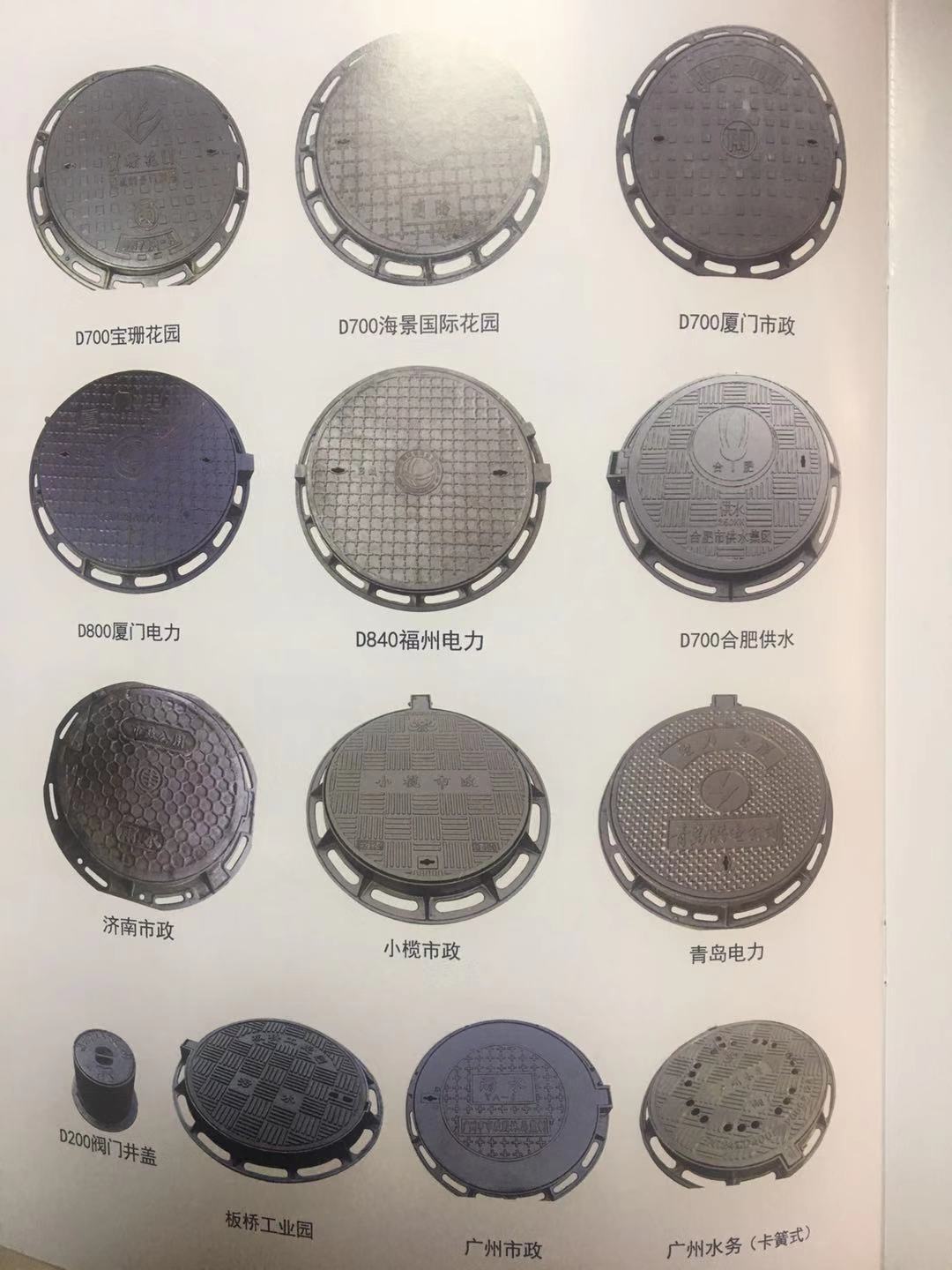 球墨井蓋圖片/球墨井蓋樣板圖 (2)
