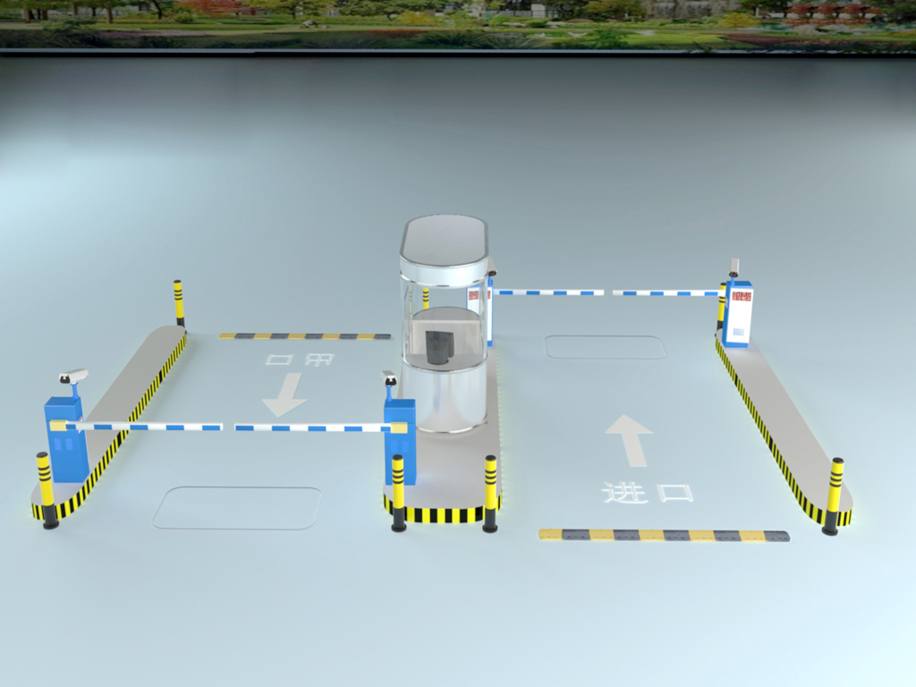 惠州小区智能停车场自动收费系统、车牌识别系统安装维护图片