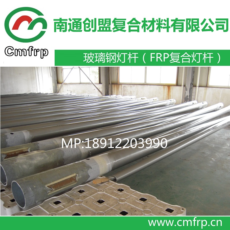 高檔住宅小區(qū)玻璃鋼路燈桿圖片/高檔住宅小區(qū)玻璃鋼路燈桿樣板圖 (2)