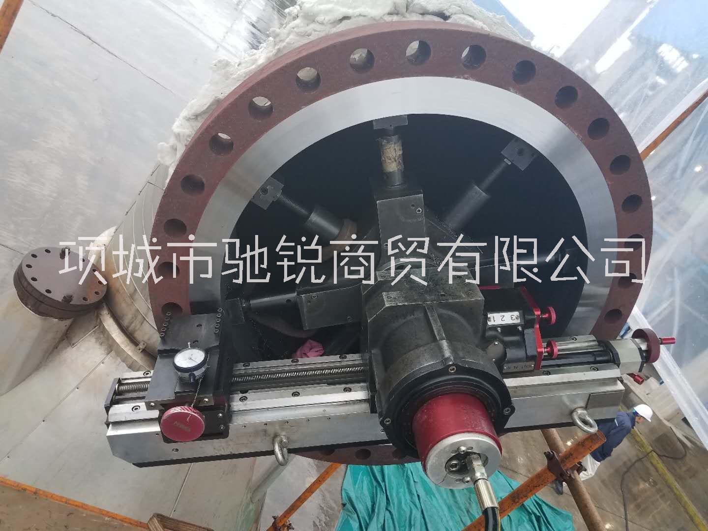 法兰密封面现场加工 法兰端面加工机CR1500MM