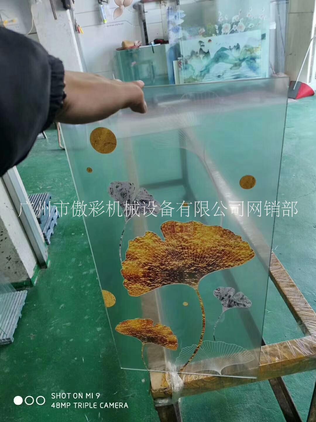 中国风玻璃门窗uv打印机 玻璃隔断打印机