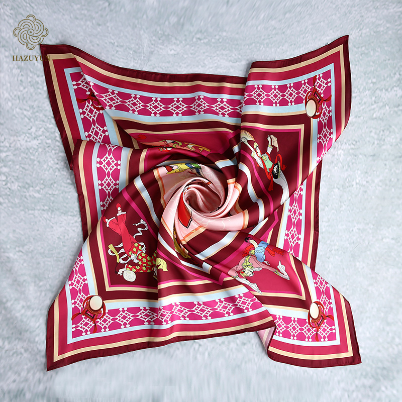 全國(guó)地域文化絲巾定制圖片