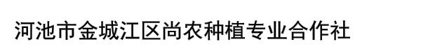 河池市金城江区尚农种植专业合作社