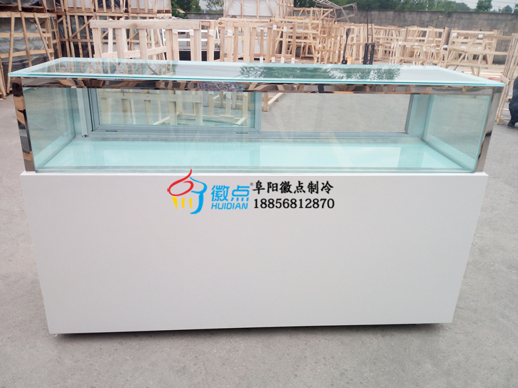 一層直角蛋糕柜定做價格圖片