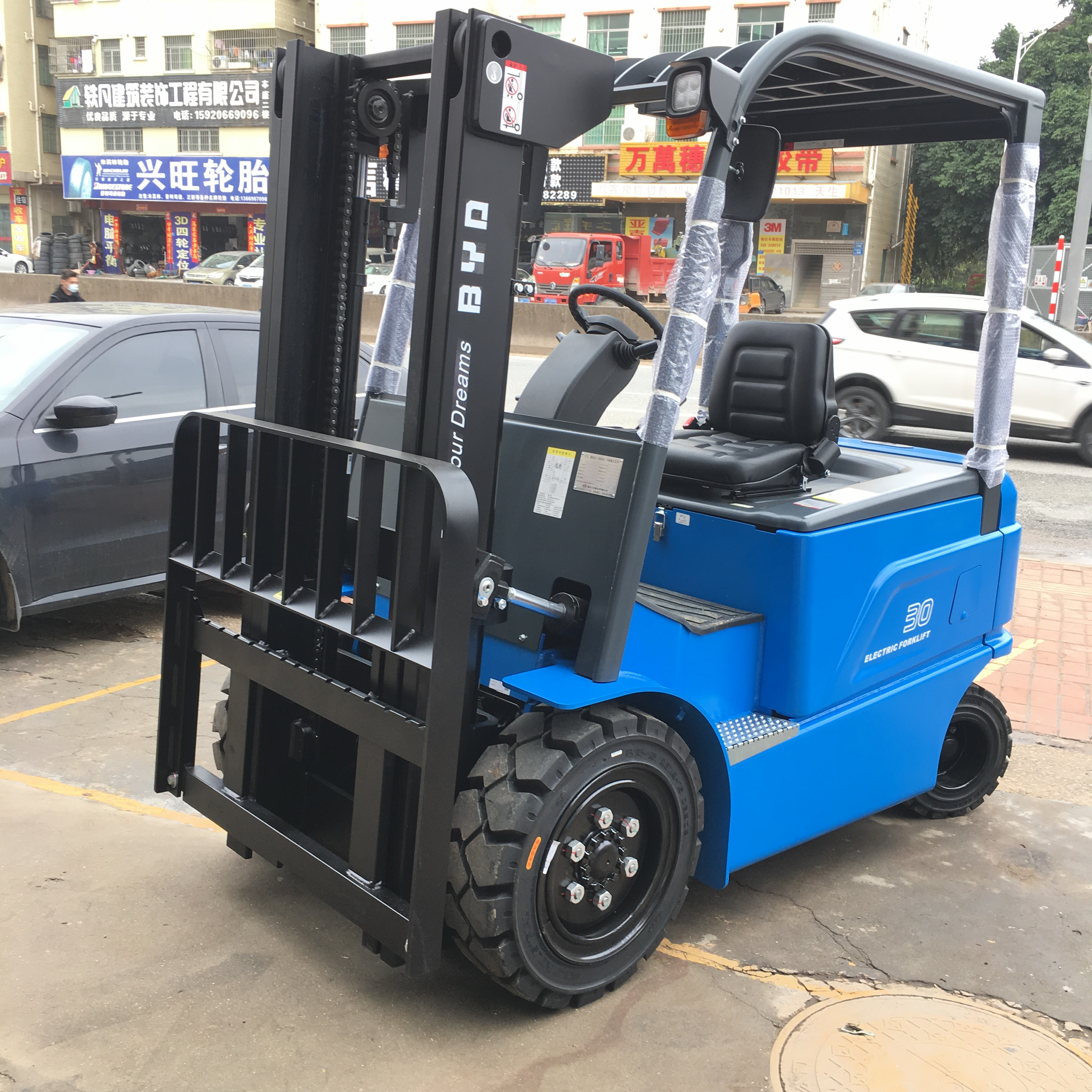 平衡重式叉車圖片/平衡重式叉車樣板圖 (2)