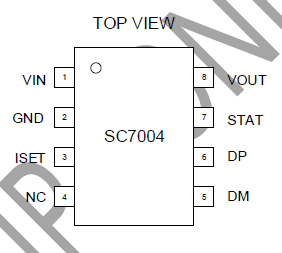 南芯熱銷限流集成SC7004，充電端口控制器