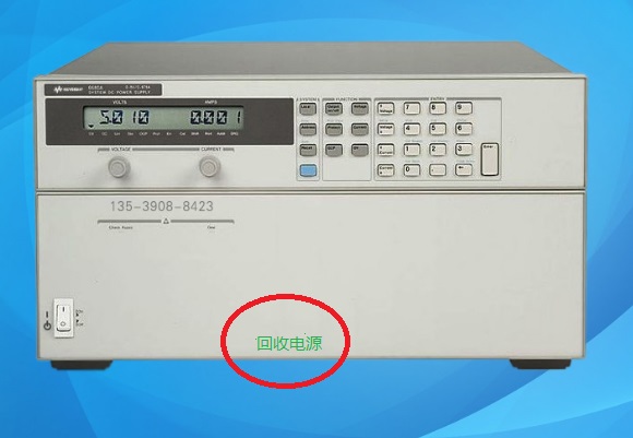 Agilent 6680系列是单路输出直流电源回收图片