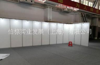 八棱柱折叠隔断艺术绘画展板 双面pvc板活动宣传展示架图片