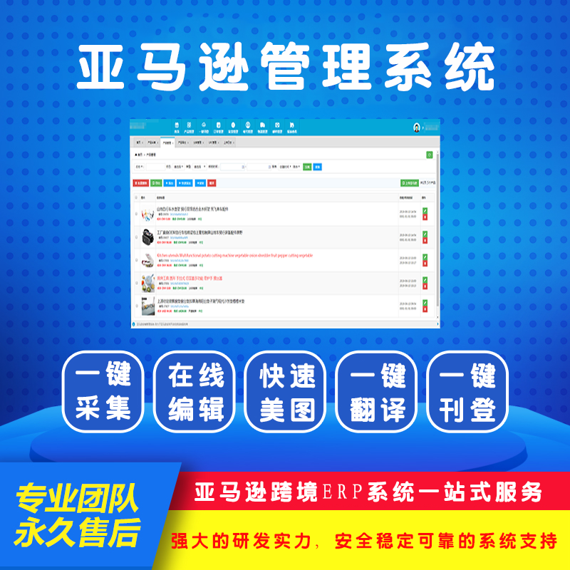 跨境电商ERP软件oem贴牌独立部署图片