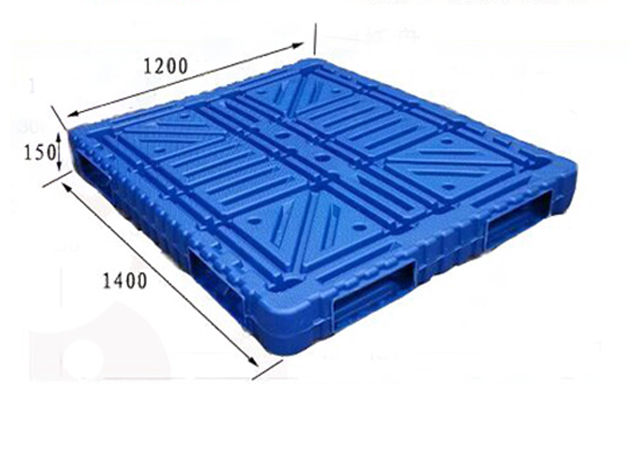 双面吹塑托盘-1412 四项进叉