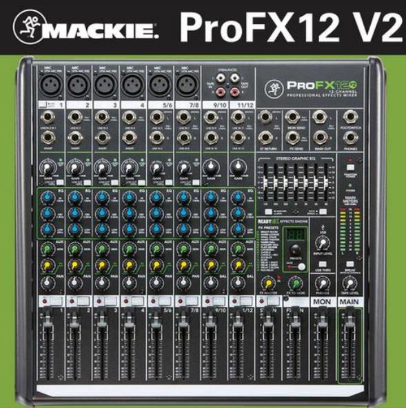 供应全新美奇ProFX12USB调音台厂家直销音箱图片