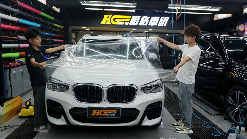 寶馬X3隱形車衣透明膜圖片/寶馬X3隱形車衣透明膜樣板圖 (2)