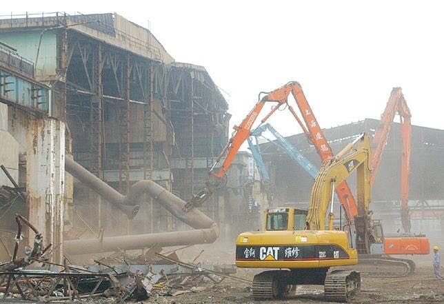 杭州拆除工程公司工厂拆除酒店拆除废旧设备回收图片