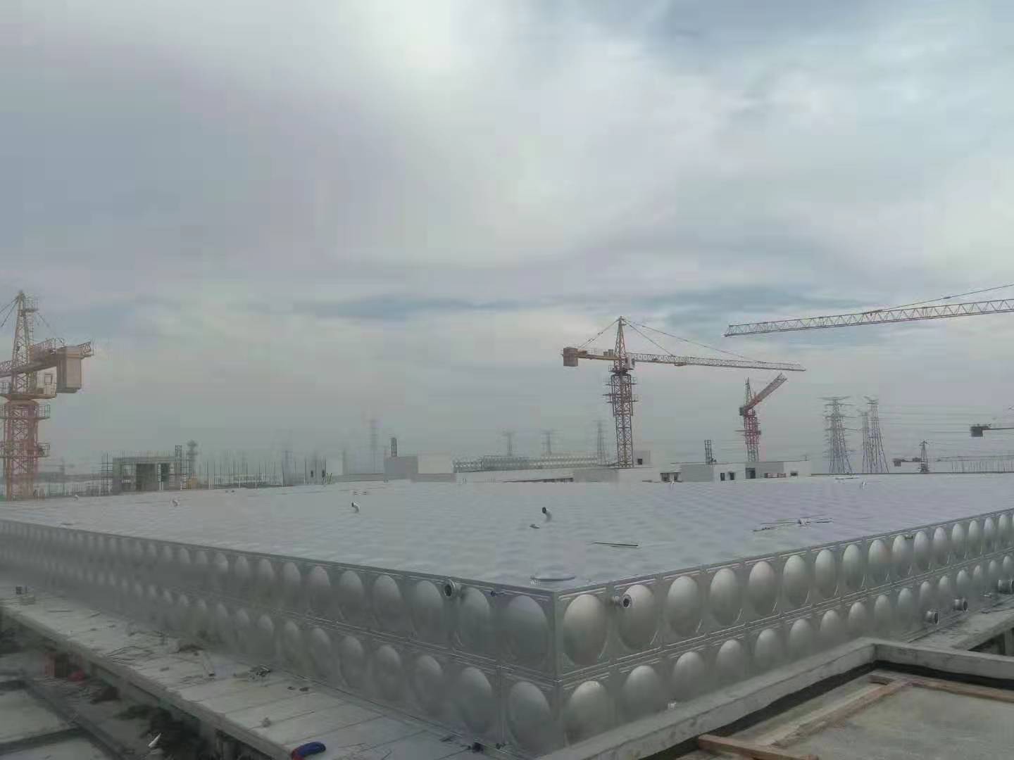 江門不銹鋼水箱廠家 焊接消防水箱圖片