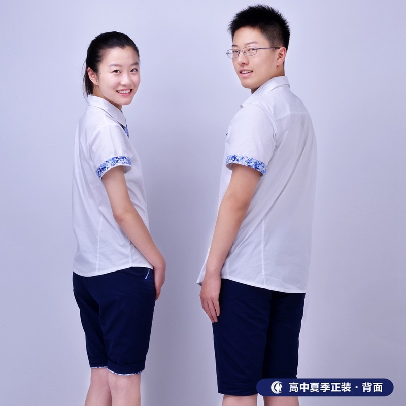 高中夏季正装高中校服-高中校服定做-高中夏季正装