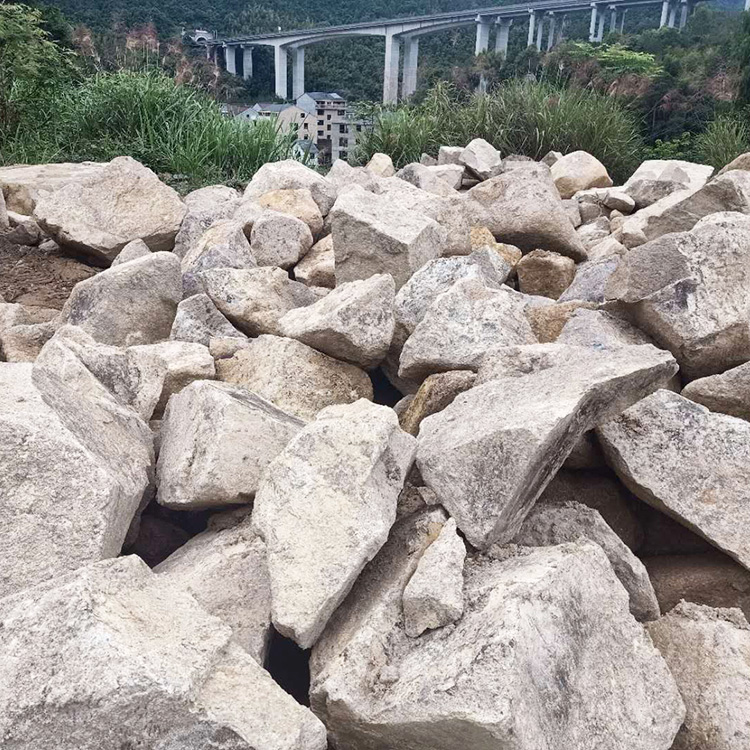 天然园林景观石原石 黄石假山石驳岸石桐庐野山石自然石图片