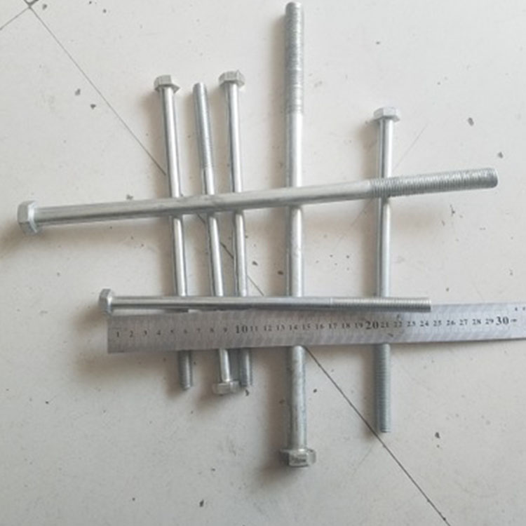 M6*190加长六角螺栓 6*190*60MM加长螺杆