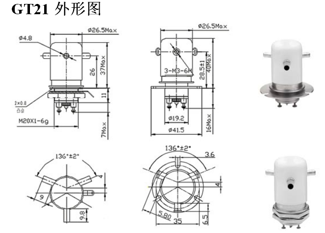 GT21型真空继电器图片