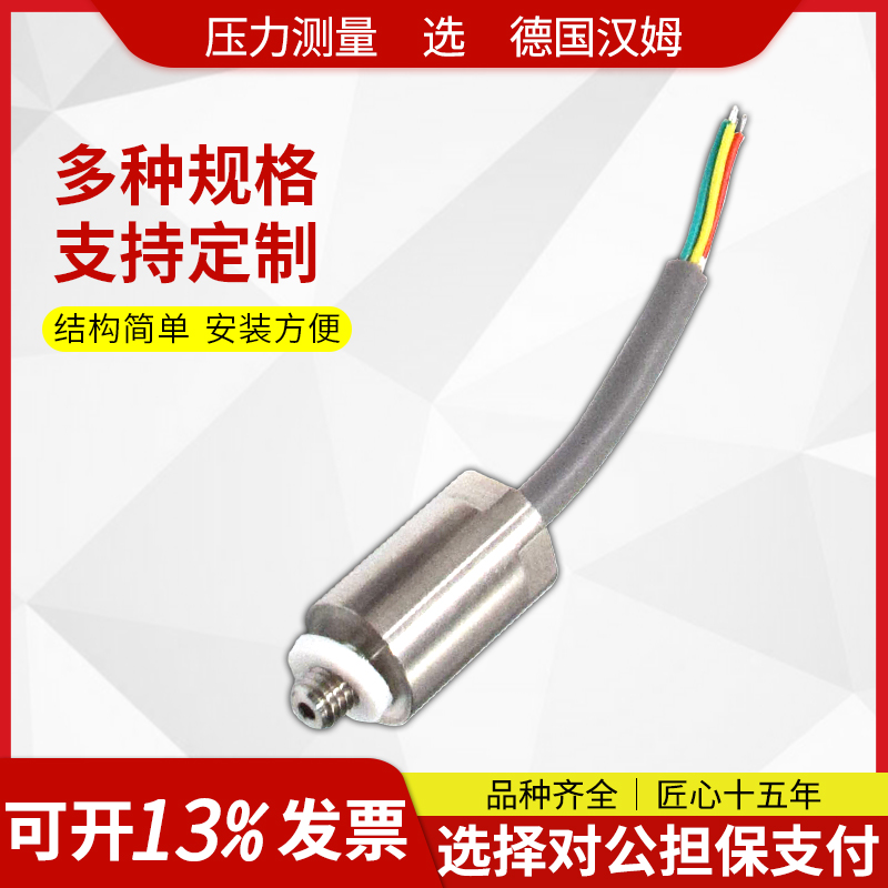 HM 91德国汉姆HM 91 4-5mm直径可定制超小孔隙水压传感器