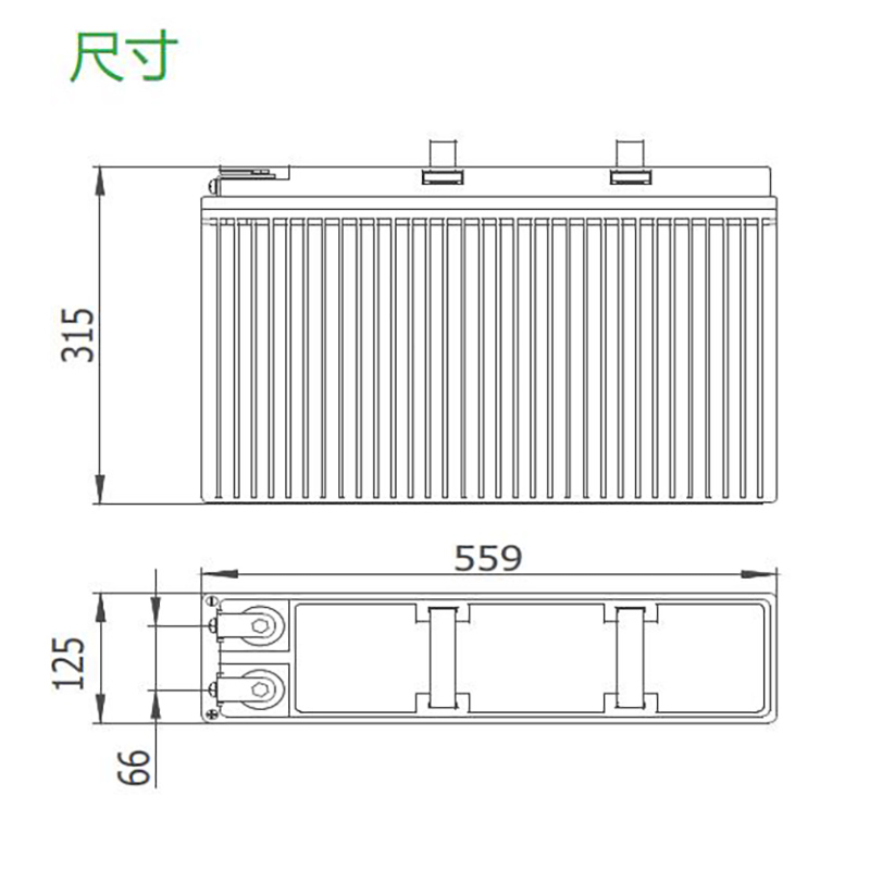 双登6-FMX-170双登6-FMX-170狭长型蓄电池12V170Ah电源科领奕智