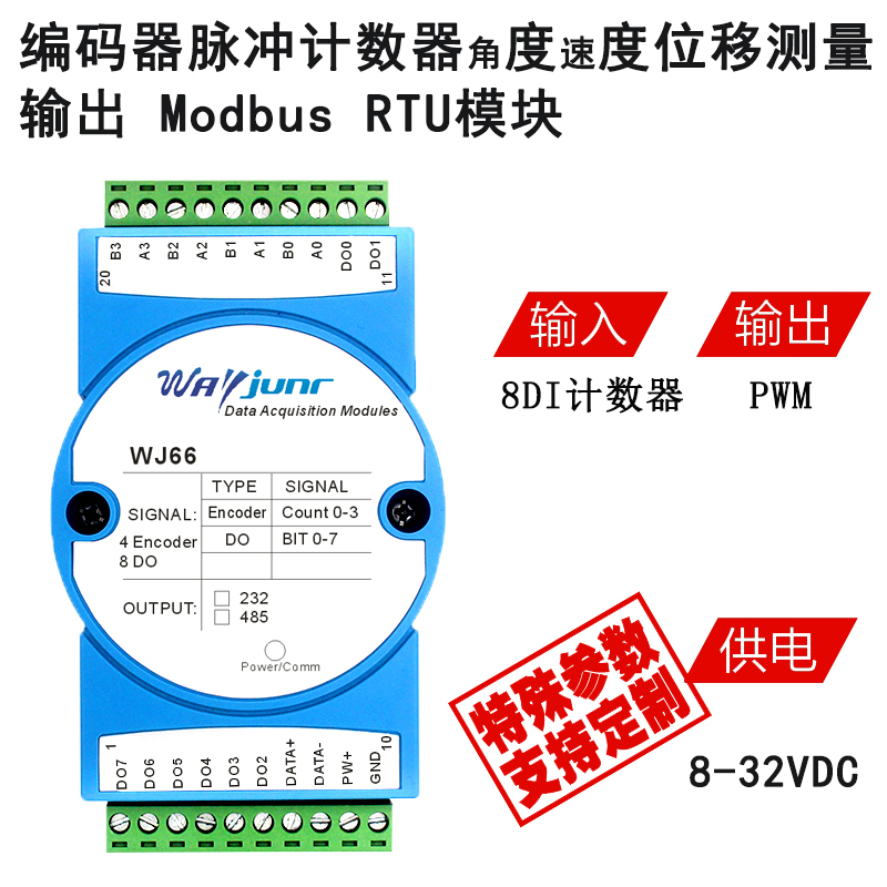 编码器脉冲计数器，角度速度位移测