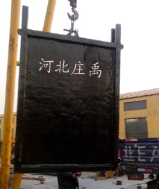 平面雙向止水鑄鐵閘門 鑄鐵閘門廠家