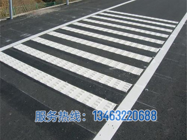 天津振蕩標(biāo)線施工圖片