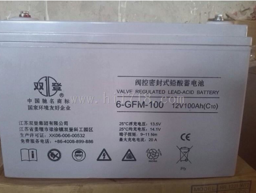 双登蓄电池6-GFM-100 12V100A-H电力通讯图片