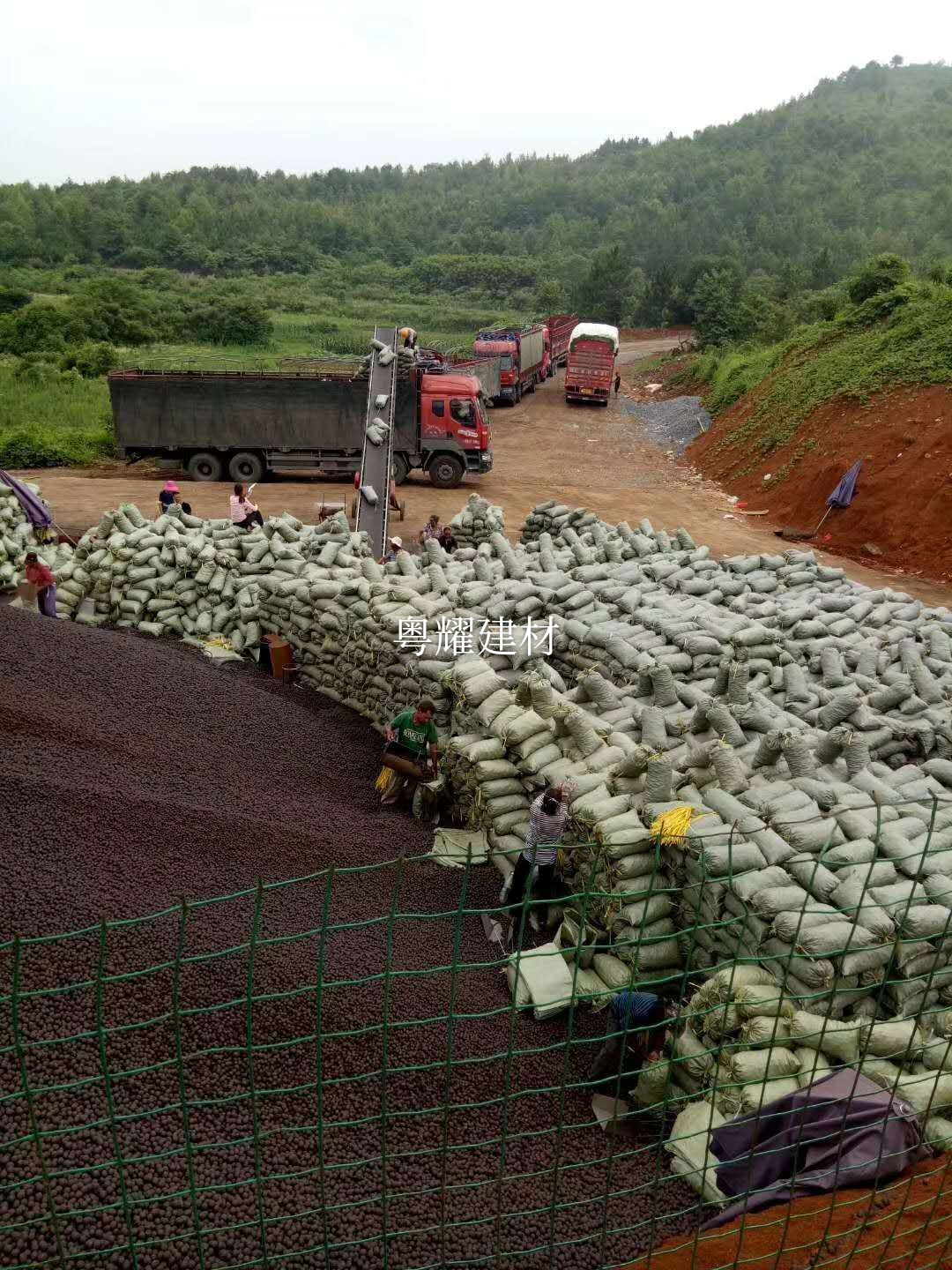 广东湛江陶粒厂家建筑回填陶粒图片