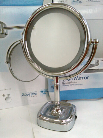 臺式LED化妝鏡圖片/臺式LED化妝鏡樣板圖 (1)