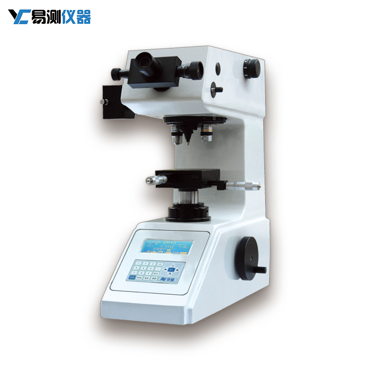 显微维氏硬度计HV-1000B莱州华银维氏硬度计手动转塔有色金属IC薄片硬度机图片
