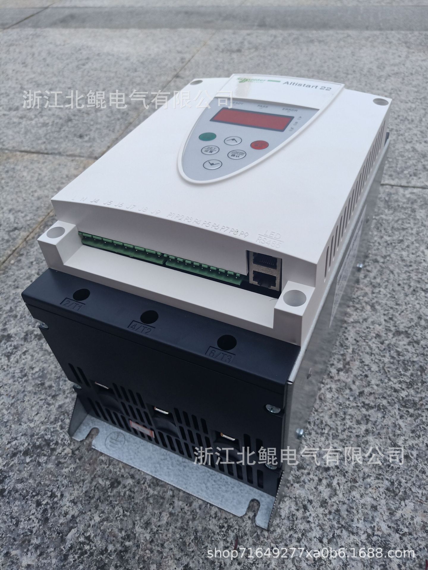 温州市软起动器厂家施耐德软起动器系列ATS22D47Q 22KW47A外置旁路电压380V-600V可调 软起动器