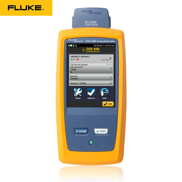 福禄克网络入门级线缆认证测试仪FLUKE DSX-600 CH图片