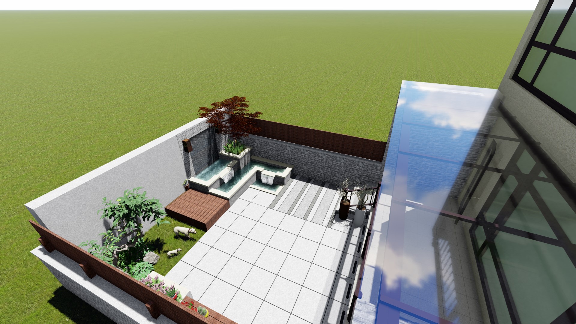 別墅院子裝修哪里有，哪里好，怎么樣