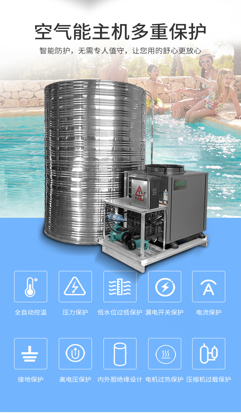 酒店空氣能熱水器圖片/酒店空氣能熱水器樣板圖 (1)