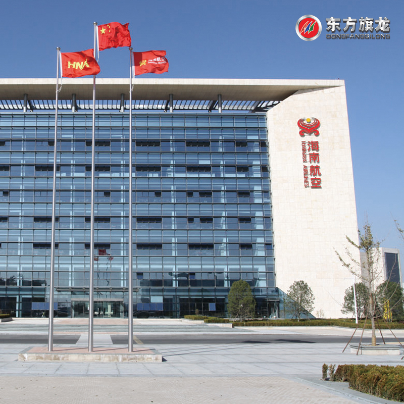 不銹鋼電動手動錐形一體旗桿圖片/不銹鋼電動手動錐形一體旗桿樣板圖 (2)