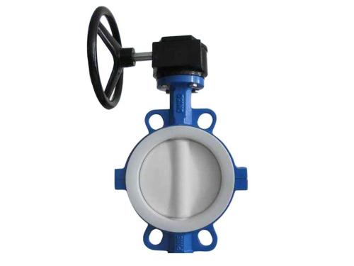 襯氟碟閥襯氟設(shè)備圖片