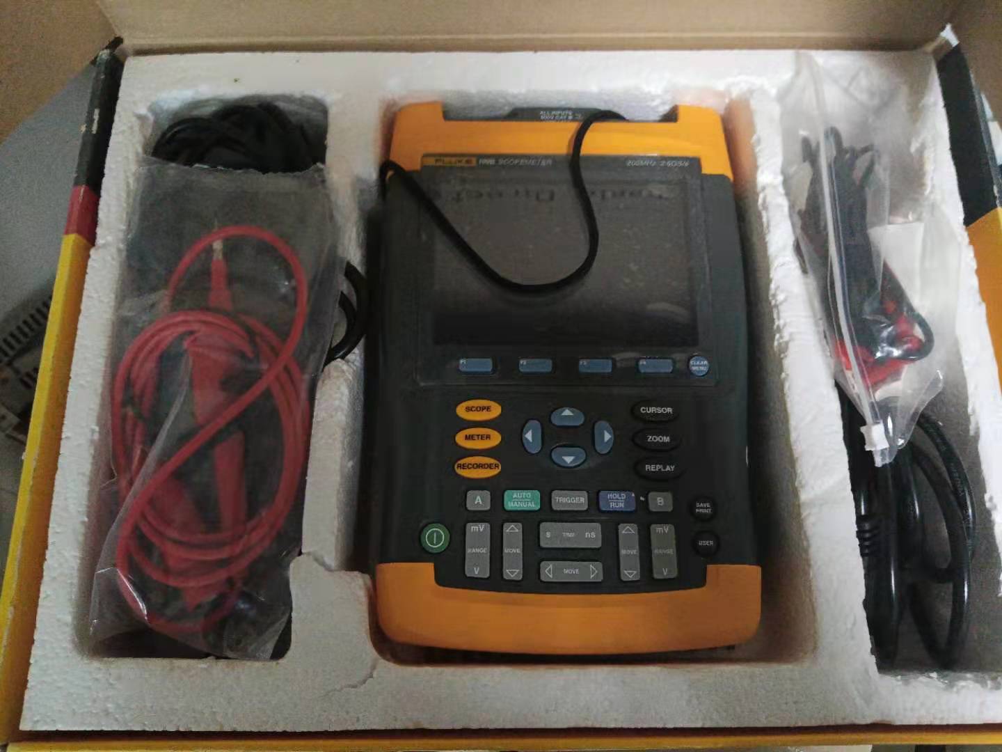 福禄克 Fluke Scopemeter 199B便携式示波器图片