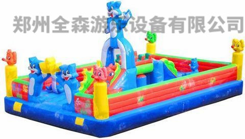 兒童充氣城堡滑梯大型蹦蹦床游樂設備