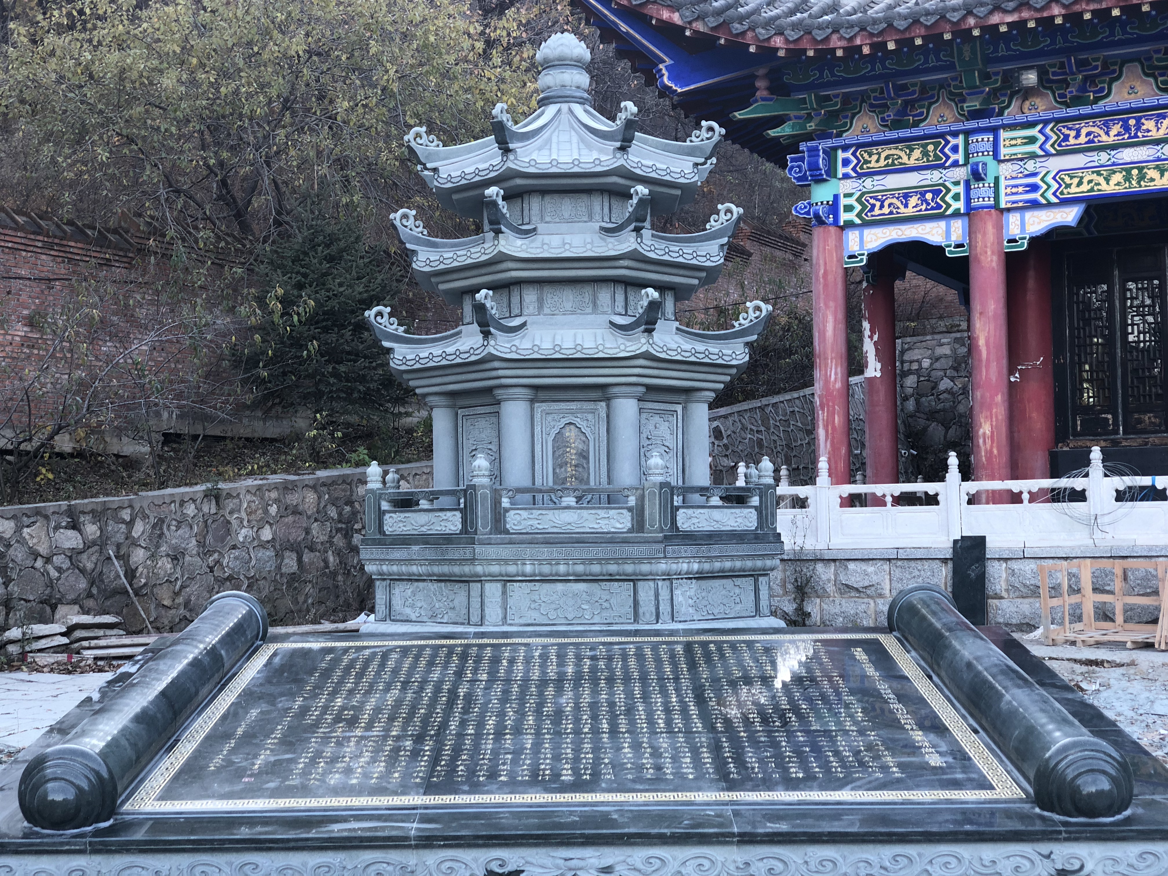 精美石塔定做 景区石雕石塔 仿古石塔定制